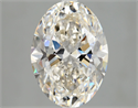 Diamante Natural 4.01 quilates, Ovalado , Color I, claridad VVS2 y certificado GIA