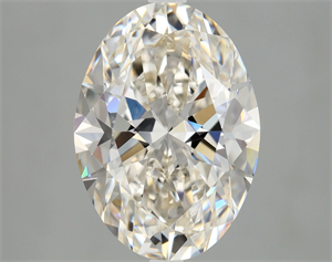 Foto Diamante Natural 4.01 quilates, Ovalado , Color I, claridad VVS2 y certificado GIA de