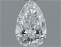 Diamante Natural 0.50 quilates, De pera , Color F, claridad SI2 y certificado GIA