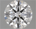 Lab Grown Diamond 1.18 Carats, Round with Excellent Cut, D Color, SI1 Clarity and Certified by GIA