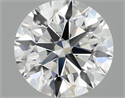 Del inventario de diamantes de laboratorio, 1.51 quilates, Redondo , Color E, claridad VS1 y certificado IGI