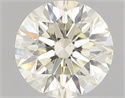 Natural Diamond 0.52 Carats, Round with Excellent Cut, N Color, VS1 Clarity and Certified by GIA