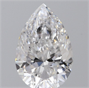 Diamante Natural 1.20 quilates, De pera , Color D, claridad SI2 y certificado GIA