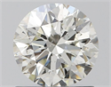 Natural Diamond 1.00 Carats, Round with Very Good Cut, I Color, SI1 Clarity and Certified by IGI
