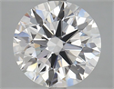 Lab Grown Diamond 2.48 Carats, Round with Ideal Cut, D Color, IF Clarity and Certified by IGI