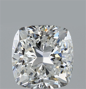 Foto Diamante Natural 0.90 quilates, Del cojín , Color F, claridad VS2 y certificado GIA de