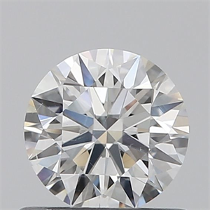 Foto Diamante Natural 0.56 quilates, Redondo , Color H, claridad SI1 y certificado GIA de