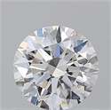 Natural Diamond 0.71 Carats, Round with Excellent Cut, E Color, VS2 Clarity and Certified by GIA