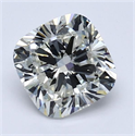 Natural Diamond 1.50 Carats, Cushion with  Cut, I Color, VS1 Clarity and Certified by GIA