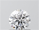 Del inventario de diamantes de laboratorio, 0.70 quilates, Redondo , Color D, claridad VVS2 y certificado IGI