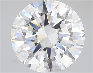 Picture of Lab Grown Diamond 5.03 Carats, Round with Excellent Cut, D Color, VVS2 Clarity and Certified by IGI