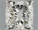 Natural Diamond 1.70 Carats, Princess with  Cut, K Color, VS2 Clarity and Certified by GIA