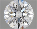 Del inventario de diamantes de laboratorio, 0.71 quilates, Redondo , Color D, claridad VVS1 y certificado IGI
