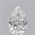 Diamante Natural 1.50 quilates, De pera , Color G, claridad VS2 y certificado GIA