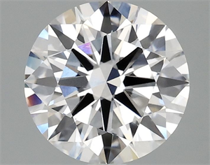 Picture of Lab Grown Diamond 1.91 Carats, Round with Ideal Cut, E Color, VVS1 Clarity and Certified by IGI