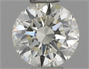 Diamante Natural 0.40 quilates, Redondo , Color J, claridad VVS2 y certificado IGI