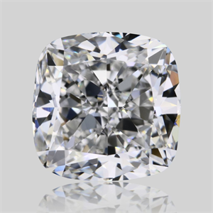 Foto Diamante Natural 2.01 quilates, Del cojín , Color E, claridad VS1 y certificado GIA de