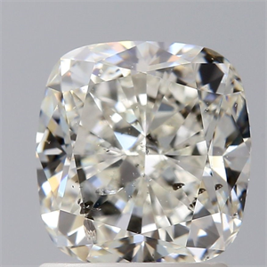 Picture of Natural Diamond 1.70 Carats, Cushion with  Cut, J Color, SI2 Clarity and Certified by GIA