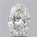 Diamante Natural 2.52 quilates, Ovalado , Color F, claridad SI2 y certificado GIA