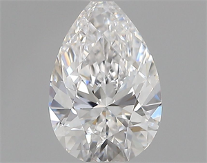Picture of Natural Diamond 0.50 Carats, Pear with  Cut, E Color, VS1 Clarity and Certified by GIA