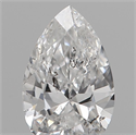 Natural Diamond 0.21 Carats, Pear with  Cut, E Color, SI2 Clarity and Certified by IGI