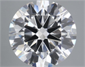Lab Grown Diamond 7.07 Carats, Round with Ideal Cut, F Color, VVS2 Clarity and Certified by IGI