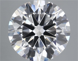 Picture of Lab Grown Diamond 7.07 Carats, Round with Ideal Cut, F Color, VVS2 Clarity and Certified by IGI