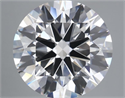 Lab Grown Diamond 7.07 Carats, Round with Ideal Cut, F Color, VVS2 Clarity and Certified by IGI