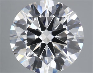Picture of Lab Grown Diamond 7.07 Carats, Round with Ideal Cut, F Color, VVS2 Clarity and Certified by IGI