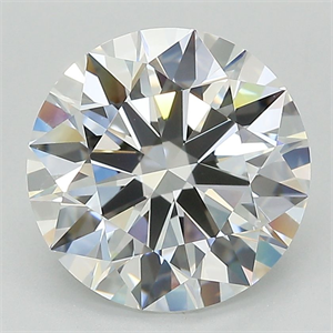 Picture of Lab Grown Diamond 4.07 Carats, Round with Excellent Cut, E Color, VS1 Clarity and Certified by GIA