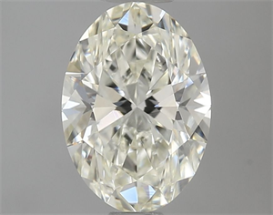 Picture of Natural Diamond 0.80 Carats, Oval with  Cut, K Color, VVS2 Clarity and Certified by GIA