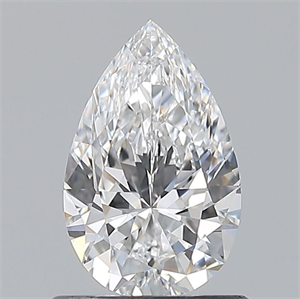 Foto Diamante Natural 0.70 quilates, De pera , Color D, claridad VS1 y certificado GIA de