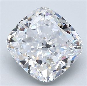 Foto Diamante Natural 2.51 quilates, Del cojín , Color E, claridad VS2 y certificado GIA de