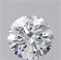 Diamante Natural 0.61 quilates, Redondo , Color F, claridad SI1 y certificado GIA