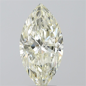 Picture of Natural Diamond 3.02 Carats, Marquise with  Cut, K Color, SI2 Clarity and Certified by IGI