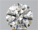 Natural Diamond 4.52 Carats, Round with Excellent Cut, K Color, SI1 Clarity and Certified by GIA