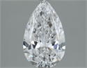 Diamante Natural 1.50 quilates, De pera , Color D, claridad VS2 y certificado GIA