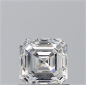 Natural Diamond 1.01 Carats, Asscher with  Cut, E Color, VVS2 Clarity and Certified by GIA