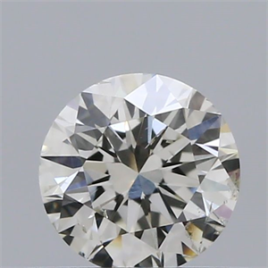 Picture of Natural Diamond 0.40 Carats, Round with Excellent Cut, I Color, SI1 Clarity and Certified by IGI
