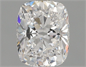 Natural Diamond 1.02 Carats, Cushion with  Cut, D Color, VVS1 Clarity and Certified by GIA