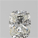 Diamante Natural 0.71 quilates, Del cojín , Color I, claridad VVS2 y certificado GIA