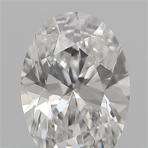 Picture of Natural Diamond 0.19 Carats, Oval with  Cut, F Color, VS1 Clarity and Certified by IGI