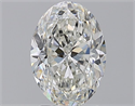 Natural Diamond 2.00 Carats, Oval with  Cut, H Color, VS1 Clarity and Certified by GIA