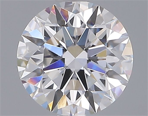 Picture of Lab Grown Diamond 1.23 Carats, Round with Ideal Cut, E Color, VVS2 Clarity and Certified by IGI