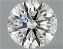Diamante Natural 1.30 quilates, Redondo , Color F, claridad VVS1 y certificado GIA