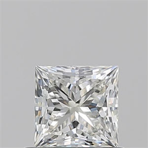 Picture of Natural Diamond 0.70 Carats, Princess with  Cut, J Color, VS1 Clarity and Certified by GIA