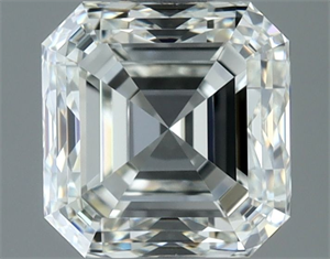 Picture of Natural Diamond 1.00 Carats, Asscher with  Cut, H Color, VVS1 Clarity and Certified by IGI