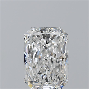 Picture of Natural Diamond 3.02 Carats, Radiant with  Cut, F Color, VS1 Clarity and Certified by GIA