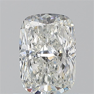 Picture of Natural Diamond 0.91 Carats, Cushion with  Cut, G Color, SI1 Clarity and Certified by GIA