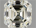 Natural Diamond 1.03 Carats, Asscher with  Cut, M Color, VVS2 Clarity and Certified by GIA